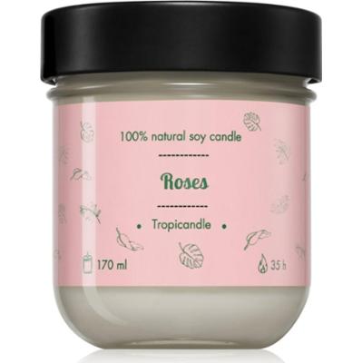 Tropicandle Roses świeczka zapachowa 170 ml