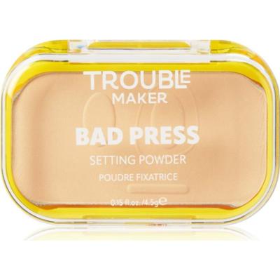 Trouble Maker Bad Press Setting Powder puder utrwalający odcień Click Bait Light 4.5 g