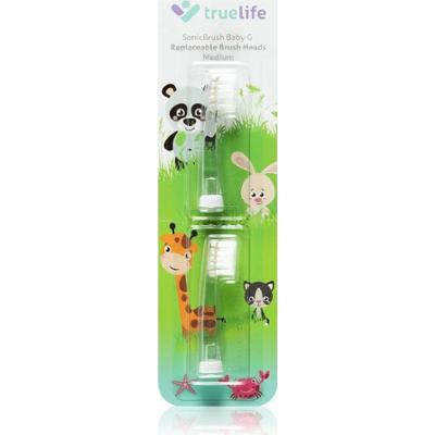 TrueLife SonicBrush Baby G Heads Medium końcówki wymienne do szczoteczki do zębów TrueLife SonicBrush Baby G 2 szt.