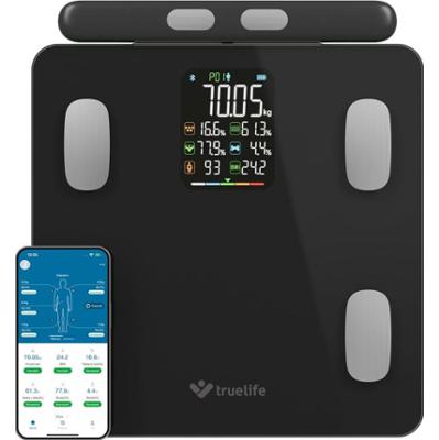 TrueLife FitScale W8 waga łazienkowa Black 1 szt.