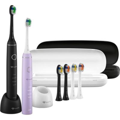 TrueLife SonicBrush Compact szczoteczka soniczna Duo Black / Lavender 2 szt.