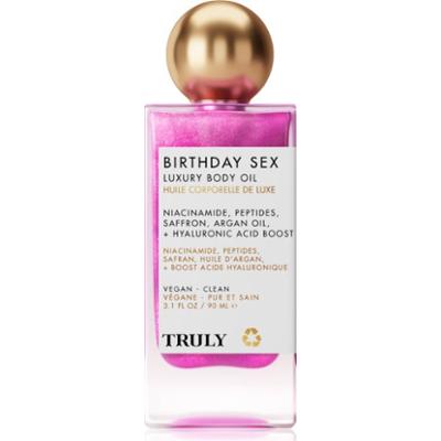 Truly Birthday Sex nawilżający olejek do ciała z kwasem hialuronowym 90 ml