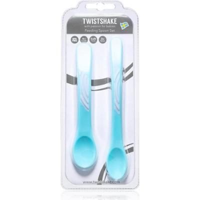 Twistshake Feeding Spoon Set łyżeczka 4+m Pastel Blue 2 szt.