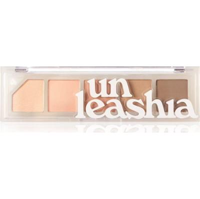 Unleashia Mood Shower Eye Palette paleta cieni do powiek odcień NO.1 Vanilla Shower 1 szt.