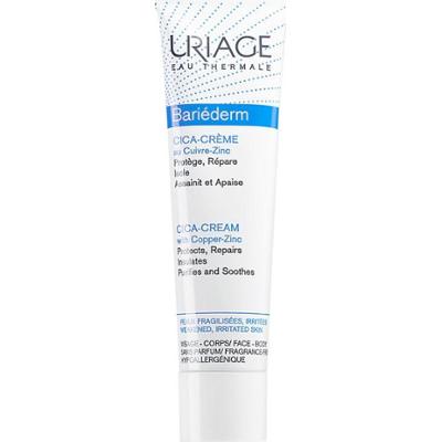 Uriage Bariéderm Cica-Cream with Copper-Zinc krem naprawczy zawierający miedź i cynk z pantenolem 40 ml
