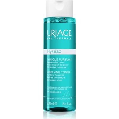 Uriage Hyseac Purifying Peeling Toner oczyszczający tonik do regulacji sebum i minimalizujący pory z AHA 250 ml