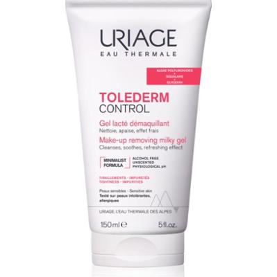 Uriage Toléderm Control Make-up Removing Milky Gel oczyszczający żel do demakijażu 100 ml