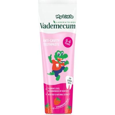 Vademecum My Little Strawberry pasta do zębów dla dzieci z fluorem truskawka 50 ml