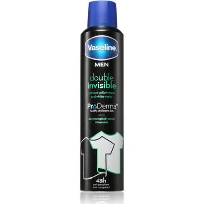 Vaseline Double Invisible Men antyperspirant w sprayu dla mężczyzn 250 ml