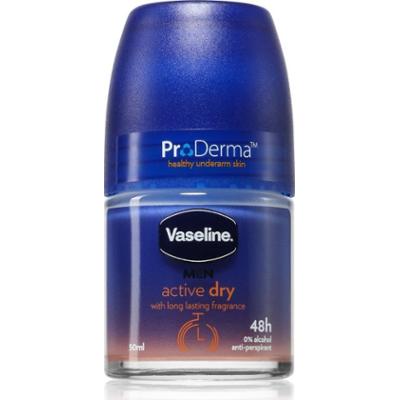 Vaseline Men Active Dry Roll-On antyperspirant roll-on dla mężczyzn 50 ml