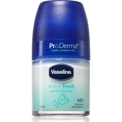 Vaseline Active Fresh Antiperspirant antyperspirant roll-on o zapachu kwiatów 50 ml