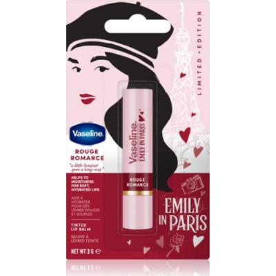 Vaseline Emily In Paris tonujący balsam do ust odcień Rouge Romance 3 g