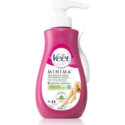 Veet Minima Dry Skin nawilżający krem do depilacji do skóry suchej 400 ml