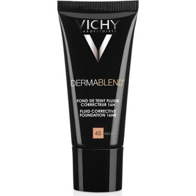 Vichy Dermablend podkład korygujący z filtrem UV odcień 45 Gold 30 ml