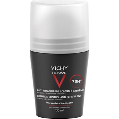 Vichy Homme Deodorant antyperspirant roll-on przeciw nadmiernej potliwości 72h 50 ml