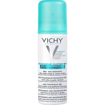 Vichy Deodorant 48h antyperspirant w sprayu przeciwko białym i żółtym śladom 125 ml
