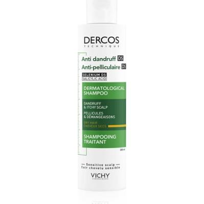 Vichy Dercos Anti-Dandruff szampon przeciwłupieżowy do włosów suchych 200 ml