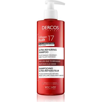 Vichy Dercos Collagen Filler 17 szampon głęboko regenerujący przeciw łamliwości włosów 400 ml