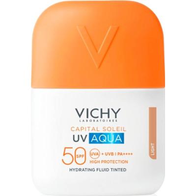 Vichy Capital Soleil UV Aqua ochronny fluid tonujący do twarzy o działaniu nawilżającym SPF 50 50 ml