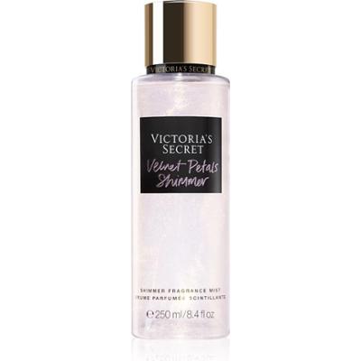 Victoria's Secret Velvet Petals Shimmer spray do ciała z brokatem dla kobiet 250 ml