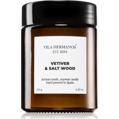 Vila Hermanos Apothecary Vetiver & Salt Wood świeczka zapachowa 120 g