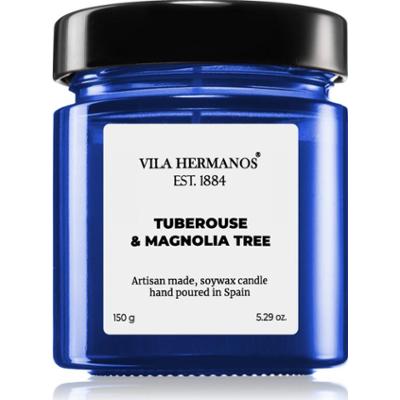 Vila Hermanos Apothecary Cobalt Blue Tuberose & Magnolia Tree świeczka zapachowa 150 g