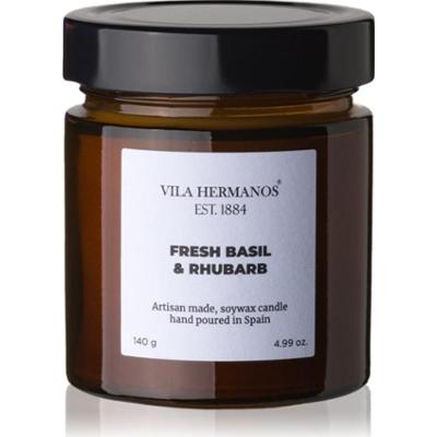 Vila Hermanos Apothecary Fresh Basil & Rhubarb świeczka zapachowa 150 g