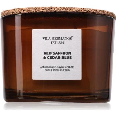 Vila Hermanos Apothecary Red Saffron & Cedar Blue świeczka zapachowa 350 g