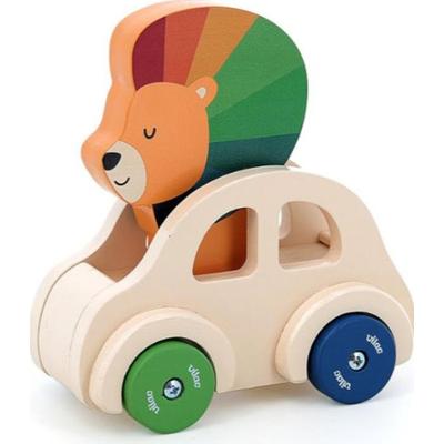 Vilac Lion in a Car zabawka z drewna 15m+ 1 szt.