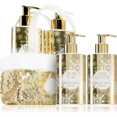 Vivian Gray Golden Glitters Vanilla & Patchouli zestaw upominkowy do rąk