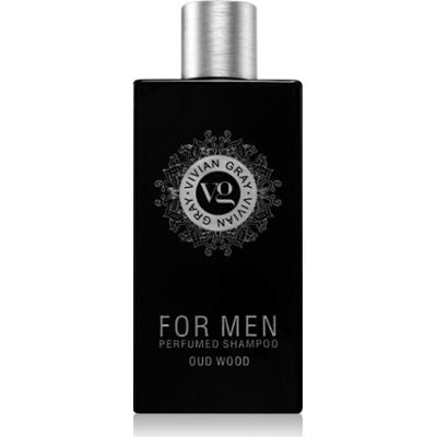 Vivian Gray Oud Wood szampon pielęgnujący dla mężczyzn perfumowany 350 ml