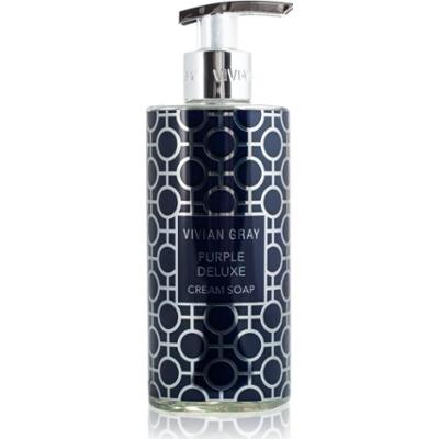 Vivian Gray Purple Deluxe Jasmine & Patchouli luksusowe mydło w płynie do rąk perfumowany 400 ml