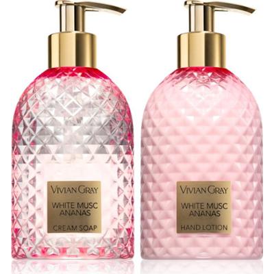 Vivian Gray Gemstone White Musc & Ananas zestaw upominkowy do rąk