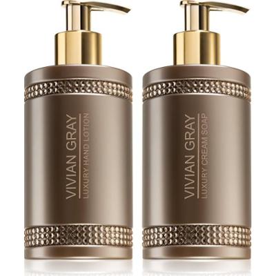 Vivian Gray Crystals Brown zestaw upominkowy odżywienie i nawilżenie