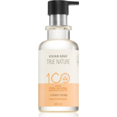 Vivian Gray True Nature Cedar & Patchouli odżywcze mydło kremowe 300 ml