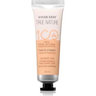 Vivian Gray True Nature Cedar & Patchouli krem nawilżający do rąk 30 ml