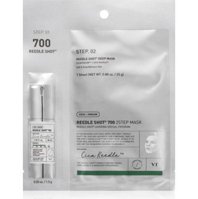 VT Cosmetics Reedle Shot 700 2-Step Mask maseczka intensywnie regenerująca do dwufazowej pielęgnacji skóry 26.5 g