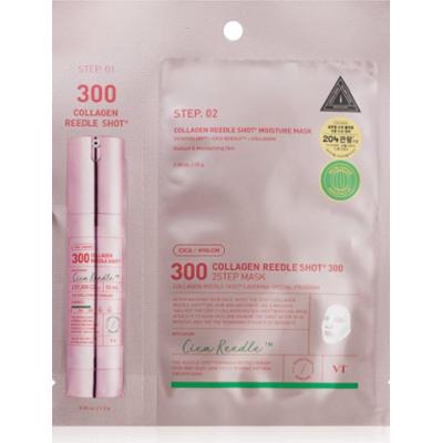 VT Cosmetics Collagen Reedle Shot 300 2 Step Mask maseczka ujędrniająco-liftingująca do dwufazowej pielęgnacji skóry 26.5 g