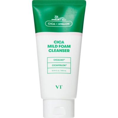 VT Cosmetics Cica Mild Foam Cleanser delikatna pianka oczyszczająca o działaniu uspokajającym 300 ml