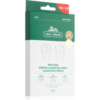 VT Cosmetics Pro Cica Centella Asiatica Tiger Clear Spot Patch plastry dla skóry problematycznej 66 szt.