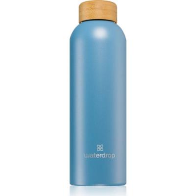 Waterdrop Thermo Steel butelka na wodę ze stali nierdzewnej kolor Turquoise Matt 600 ml