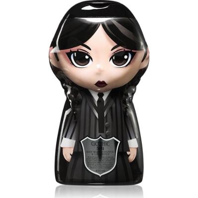 Wednesday Gothic Cursed szampon, odżywka do włosów i żel pod prysznic 3w1 dla dzieci Blackberry 400 ml