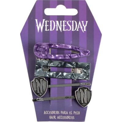 Wednesday Hair Accessories spinki do włosów dla dzieci 4 szt.