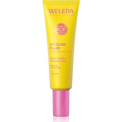 Weleda UV Glow Fluid fluid do twarzy z efektem rozświetlającym SPF 30 30 ml