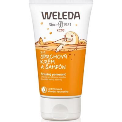 Weleda Kids Happy Orange krem pod prysznic i szampon dla dzieci 2 w 1 150 ml