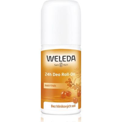Weleda Sea Buckthorn dezodorant roll-on bez soli aluminium zapewniający 24-godzinną ochronę 50 ml