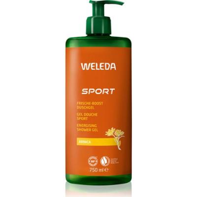 Weleda Sport odświeżający żel pod prysznic o działaniu regenerującym Arnica, Rosemary, Lavender 750 ml