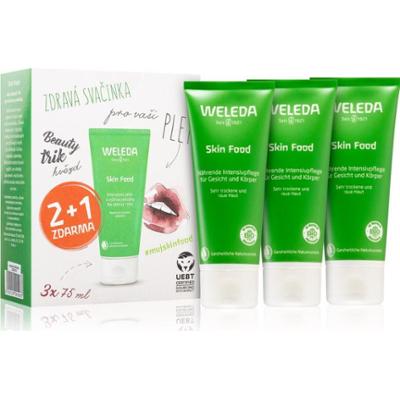 Weleda Skin Food uniwersalny krem odżywczy z ziołami do bardzo suchej skóry 3x75 ml