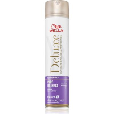 Wella Deluxe Pure Fullness lakier do włosów mocno utrwalający do zwiększenia objętości 250 ml