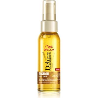 Wella Deluxe Rich Oil olejek odżywczy do włosów suchych 100 ml
